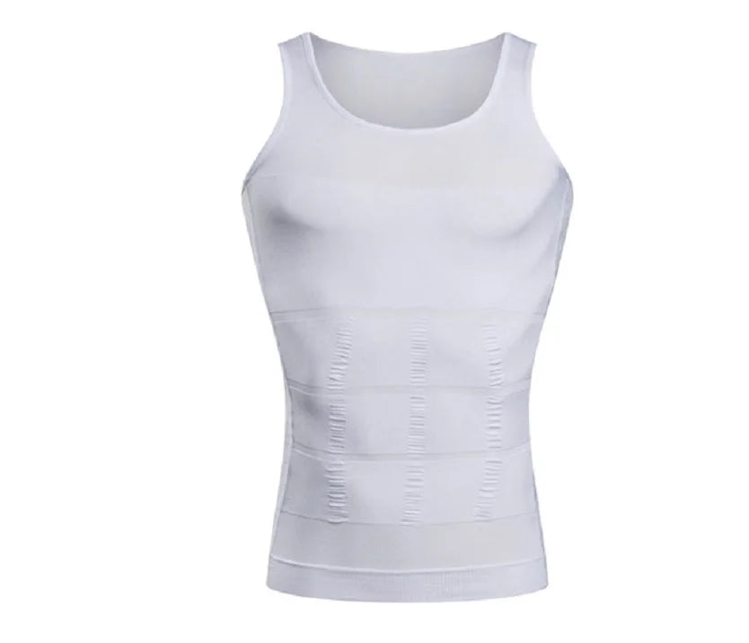 Men's Compression Slimming Tank Top Tummy control and shaping for a toned look, perfect for workouts. - Vitaléaa